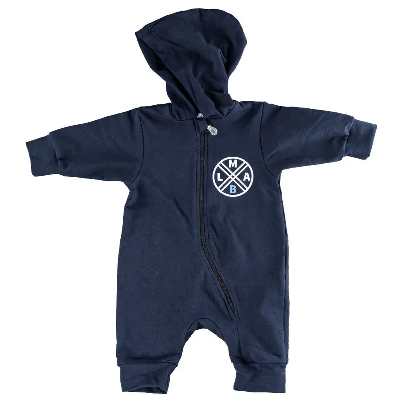 LMAB Kids Baby Strampler (Navy-Blau)-68