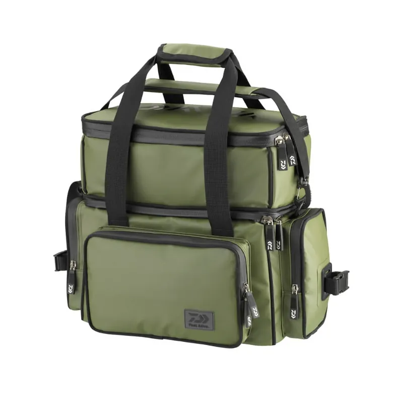 Daiwa D-VEC WP 300 Tackle Box Bag (2 Stores)-