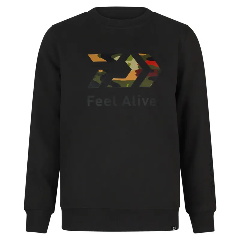 Daiwa D-VEC Crew Neck Camo-M