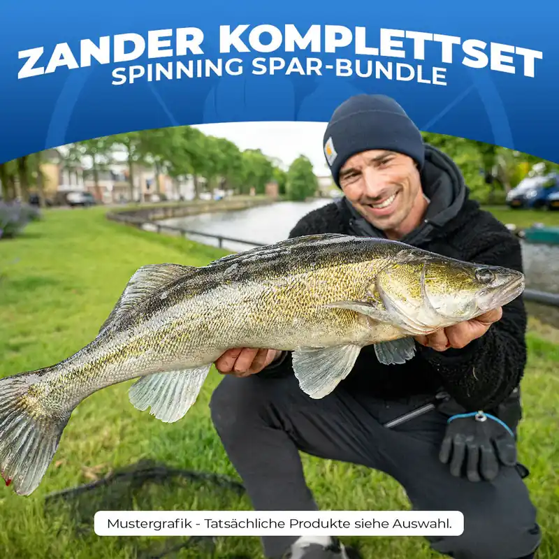Hecht & Barsch Zander Komplettset Spinning | Spar-Bundle-