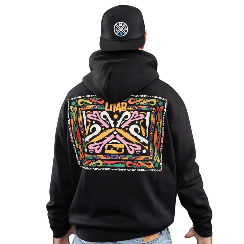 LMAB Drunk Family (Hoodie) Schwarz-XS