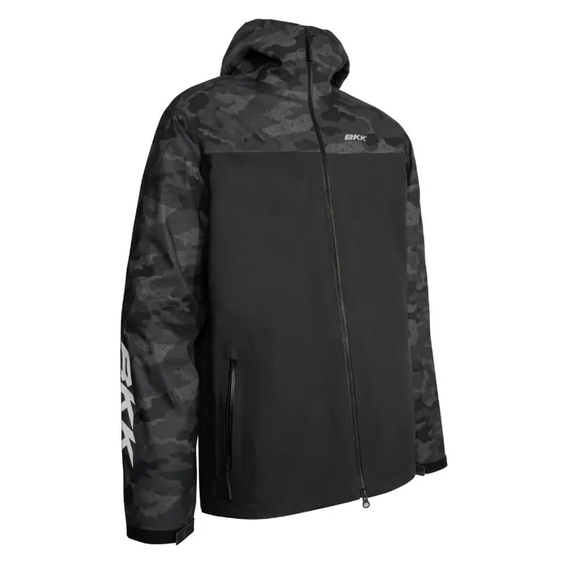 BKK Heavy Rain Jacket (Black/Camo)-S