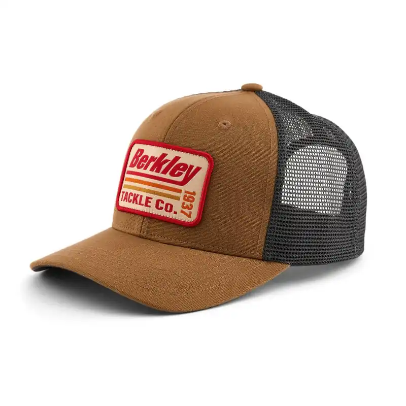 Berkley Striper Trucker Cap (Brown Charcoal)-