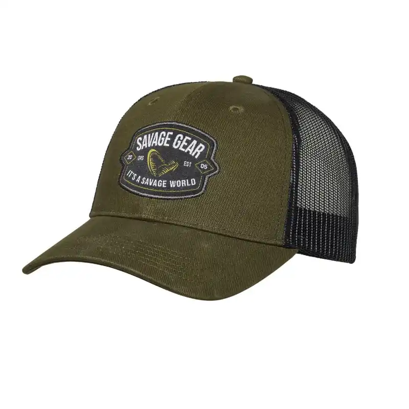 Savage Gear Badge Trucker Cap (Green)-