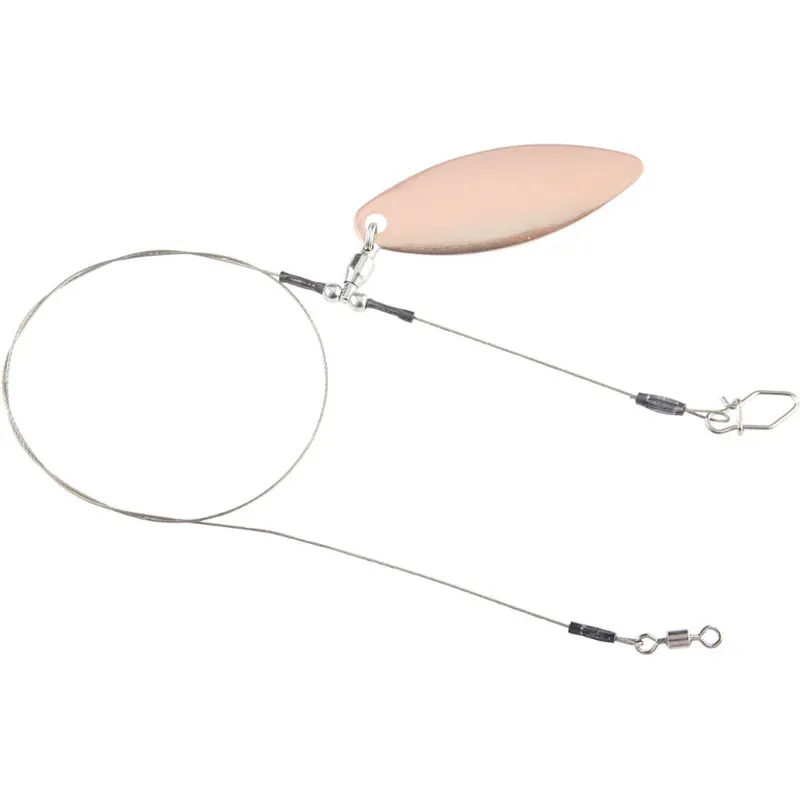 Balzer 7x7 Niroflex Hechtvorfach mit kugelgelagertem Spinnerblatt-