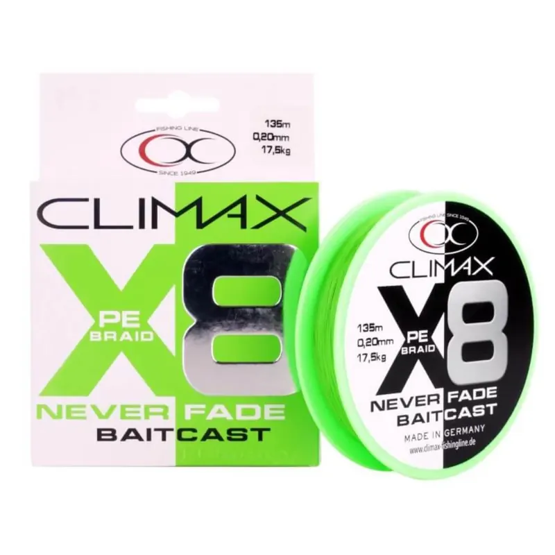 Climax PE X8 Neverfade Baitcast-0.11 mm / 6.0 kg
