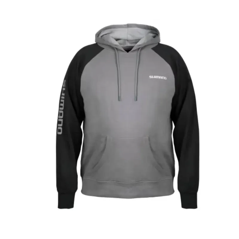 Shimano Pull Over Hoodie (Grey)-M