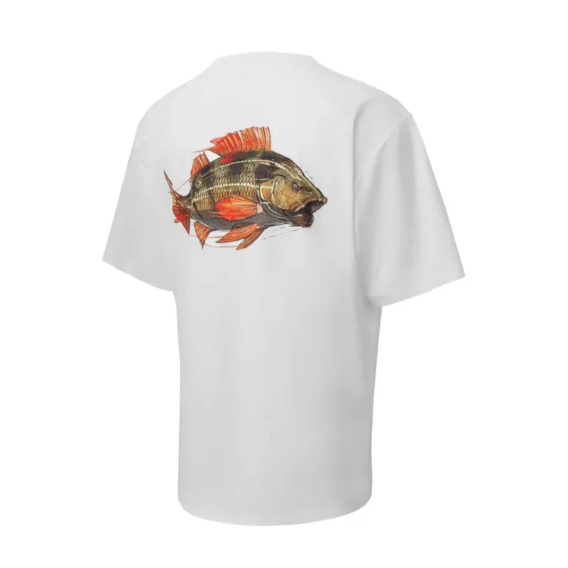 BKK Short Sleeve Casual Shirt Perch (White)-S