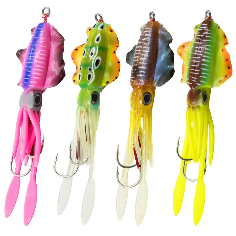 Team Deep Sea Flatter Squid Set - Köderset