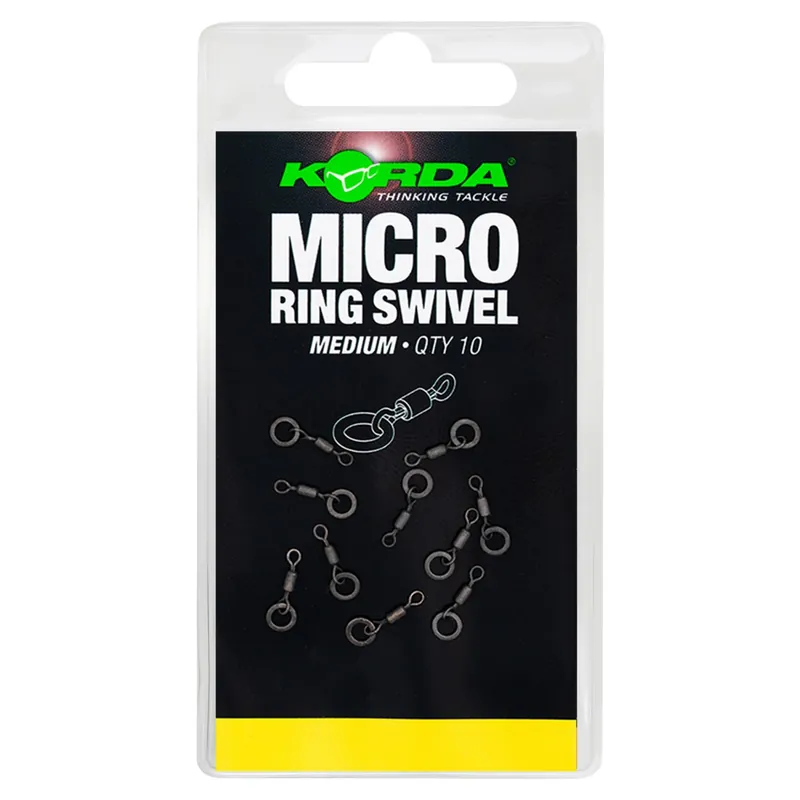 Korda Micro Rig Ring Swivel - Tönnchen
