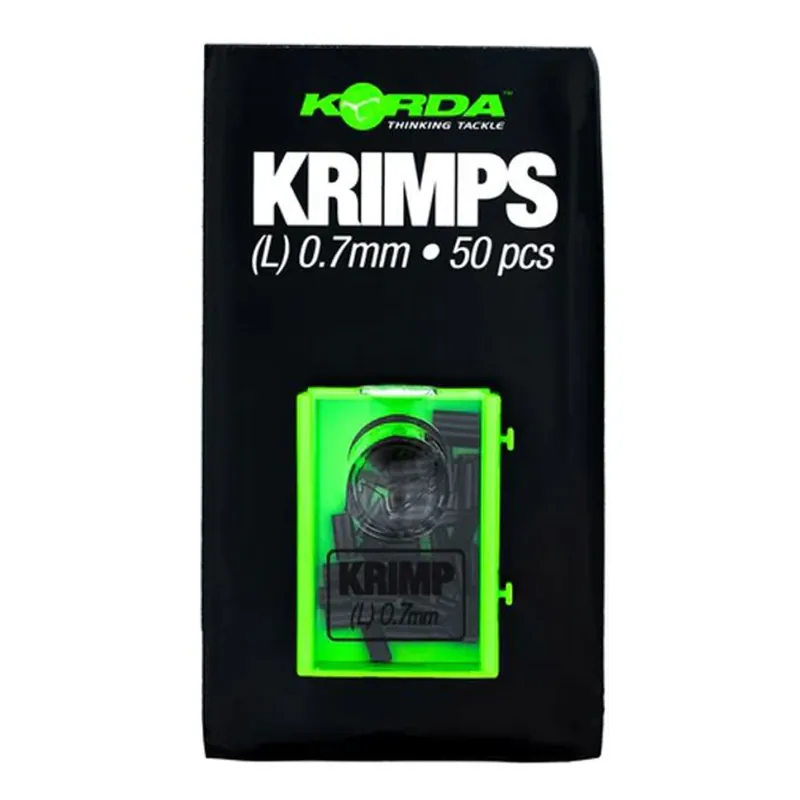 Korda Spare Krimps - Quetschhülsen Größe: Large 0,7mm