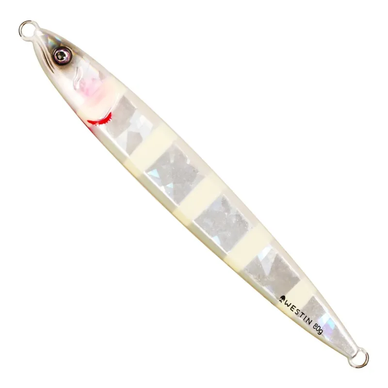 Westin Flashin Anchovy - Jig Farbe: Zebra Glow | Größe: 14cm - 100g