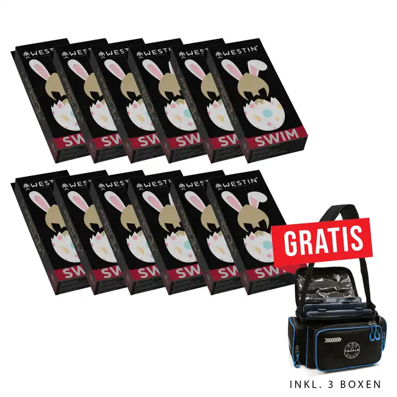 Westin 12x Swim Glidebait Easter Edition 2026 + *GRATIS* Shoulder Bag - Jerkbait - Oster Edition