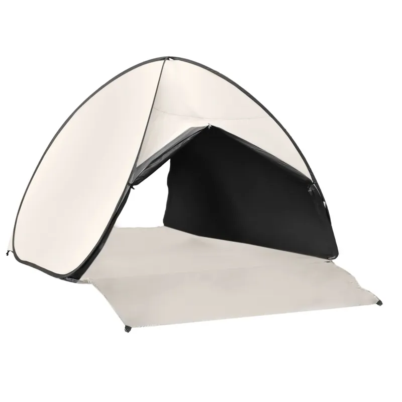 Beach Pop-Up Dome - Strandzelt Modell: Light Brown Dome