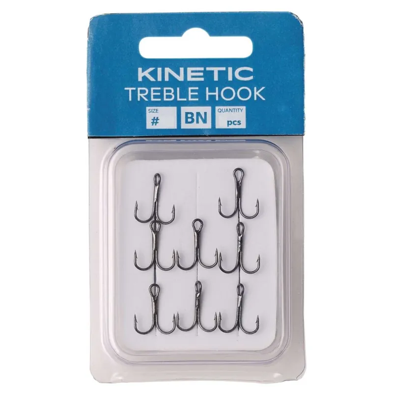 Kinetic Treble Hook - Drilling Größe: 12