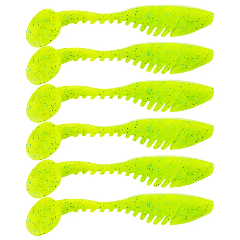 Senshu Perch Rippler Senior - Gummifisch Farbe: Lime | Größe: 10cm - 7g