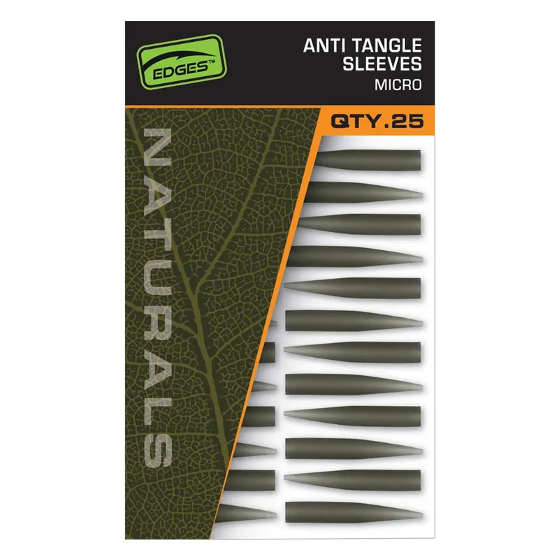 Fox Edges Naturals Anti Tangle Sleeves - Micro - Karpfenzubehör