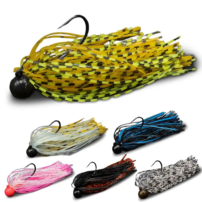 Tackle P*rn Skirted Jig Set Gewicht: 5g - 6 Stück