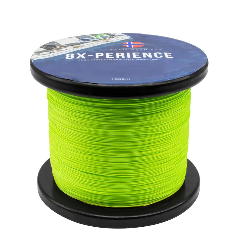 Team Deep Sea 8X-Perience - geflochtene Angelschnur Durchmesser / Tragkraft: 0,30mm - 28kg | Länge: 10m