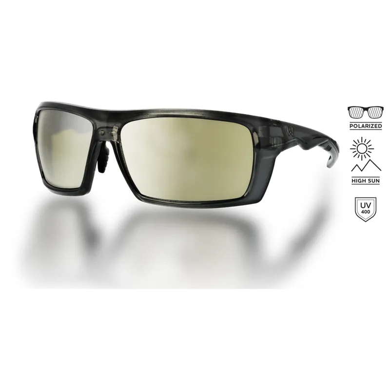 Westin W6 Sport 30 - Polarisationsbrille Farbe: Liquid Grey - LB Brown LM Silver Flash AR Blue