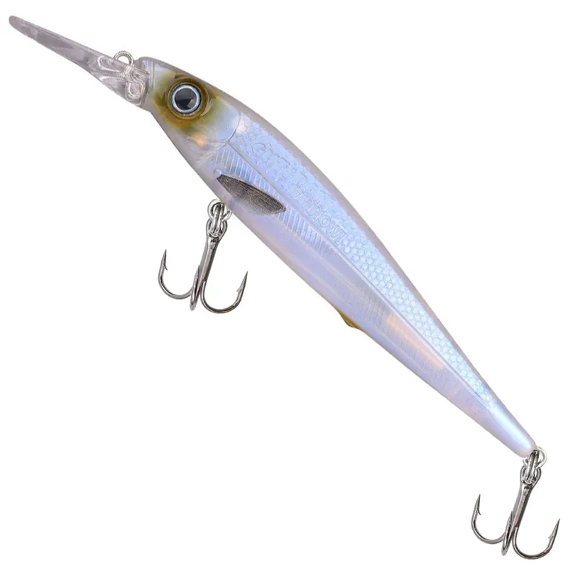 SPRO Gutsbait Salt! Minnow 110 DR - Wobbler Farbe: White Minnow