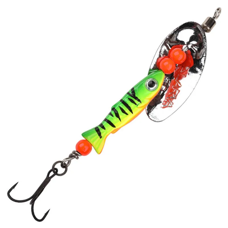 SPRO Larva Inline Spinner Farbe: Firetiger | Größe: 4,8cm - 3,5g