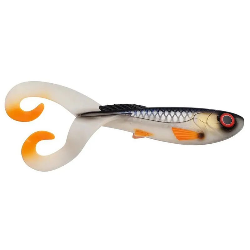 ABU Garcia Beast Twintail - Doppelschwanz - Twister Farbe: Roach