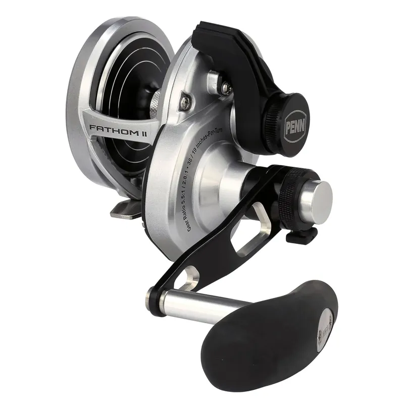 Penn Fathom™ II Lever Drag 2 Speed - Multirolle Modell: 15XN LH