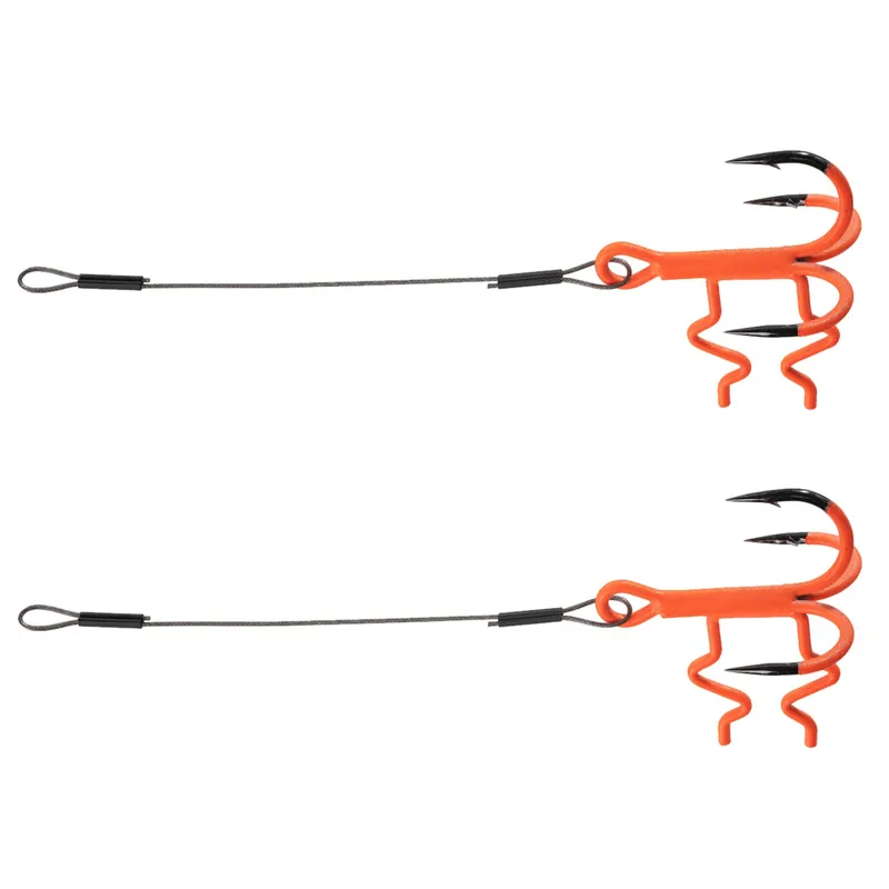 BKK Assist Spear Stinger - 7x7 Wire (Zander) UVO - Angsthaken Größe: #6 | Länge: 50mm