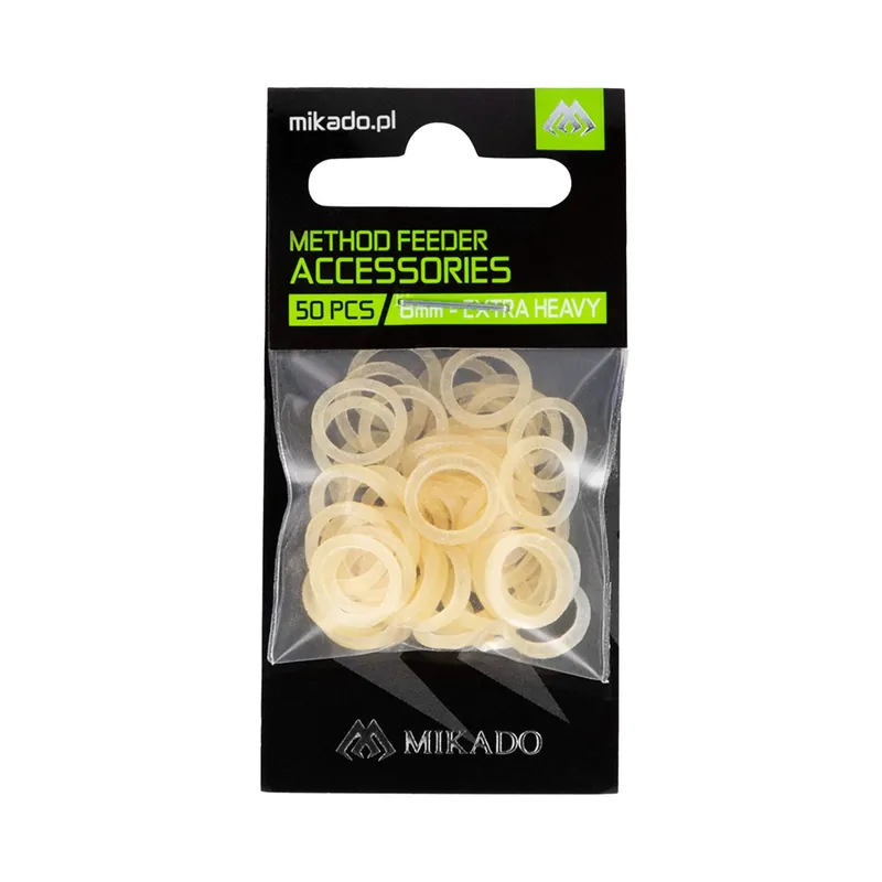 Mikado Method Feeder Bait Bands - Gummibänder Größe: 3mm