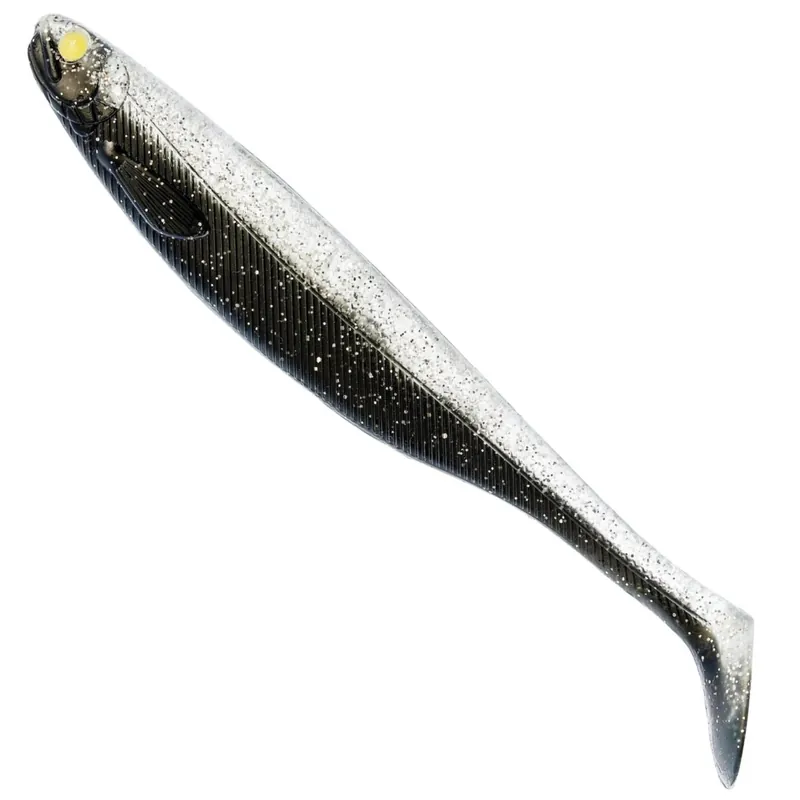 Westin ShadTeez Slim - Gummifisch Farbe: Black Yin Glow | Größe: 10cm - 6g