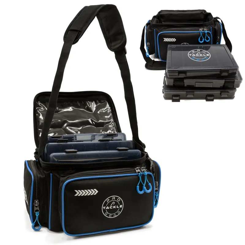Pro Tackle STRIKE Shoulder Bag incl. 3 Boxes - Tasche