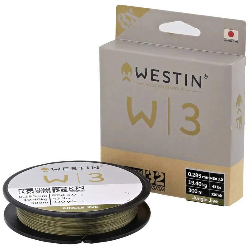 Westin W3 Deadbait 8-Braid Deadbait - Geflochtene Schnur Durchmesser: 0,285mm - 19,4kg