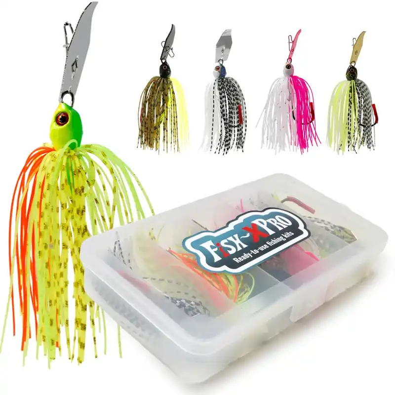 Fish-XPro Chatterbait Set inkl. Box