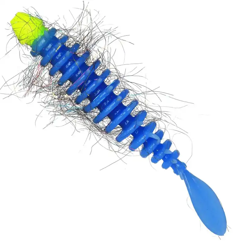Westin Needle Bug - Creaturebait Farbe: Baby Blue/Chartreuse | Aroma: Banana (Banane)
