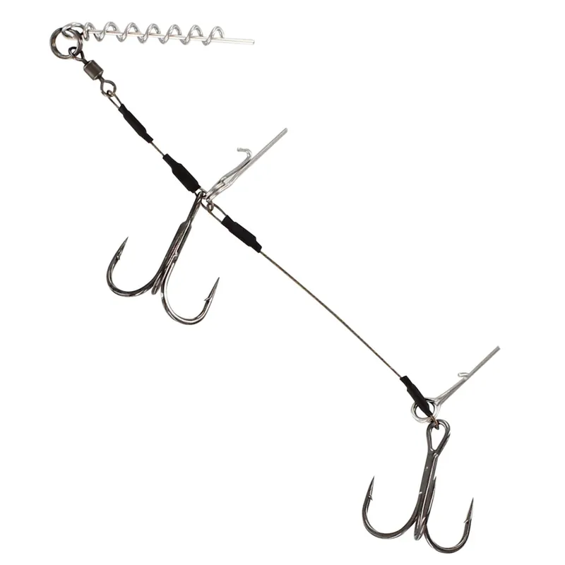 Westin Shallow Rig Double - Stinger Größe: 12cm - #1/0