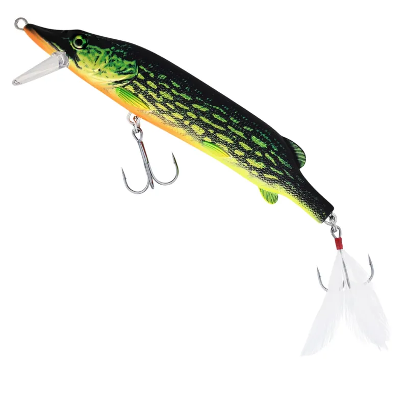 Westin Mike the Pike Crankbait - Wobbler Farbe: Real Chartreuse Pike