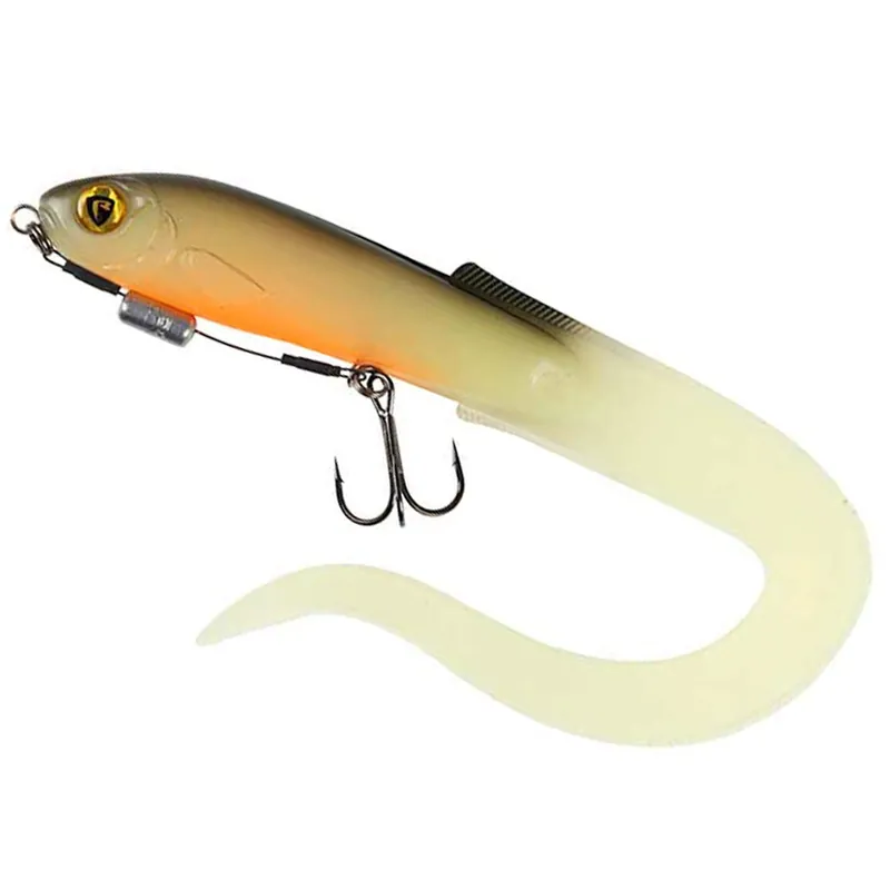 Fox Rage Slick Eel Loaded - Twister Farbe: UV Hot Olive | Größe: 21cm - 25g