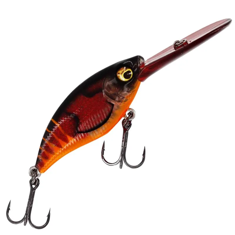 Westin BuzzBite DR Crankbait - Wobbler Farbe: 3D Fire Craw