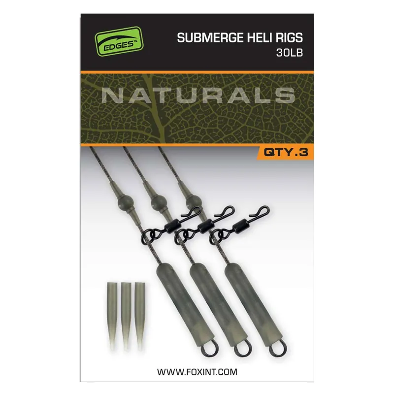 Fox Edges Naturals Submerge Heli Rigs
