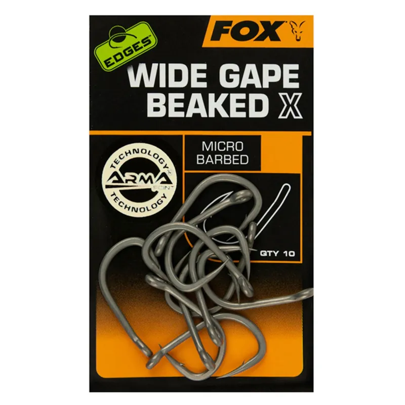 Fox Edges Wide Gape Beaked X