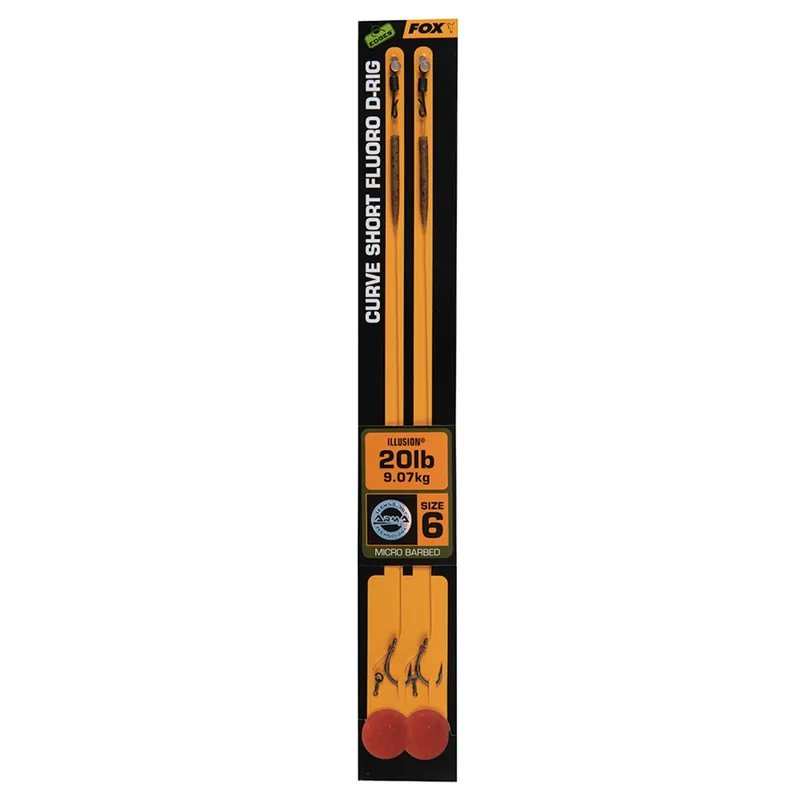 Fox Edges Curve Short Fluoro D-Rig Illusion x 2