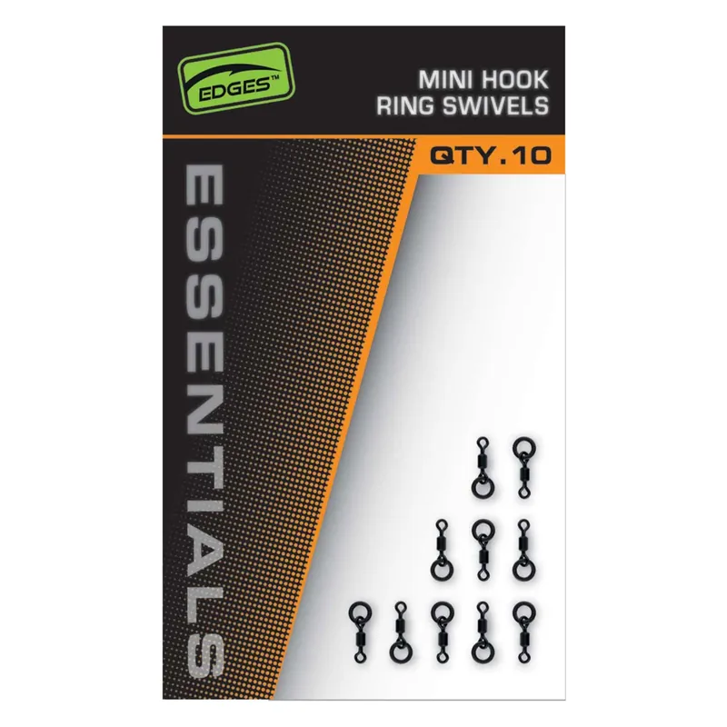Fox Edges Mini Hook Ring Swivels
