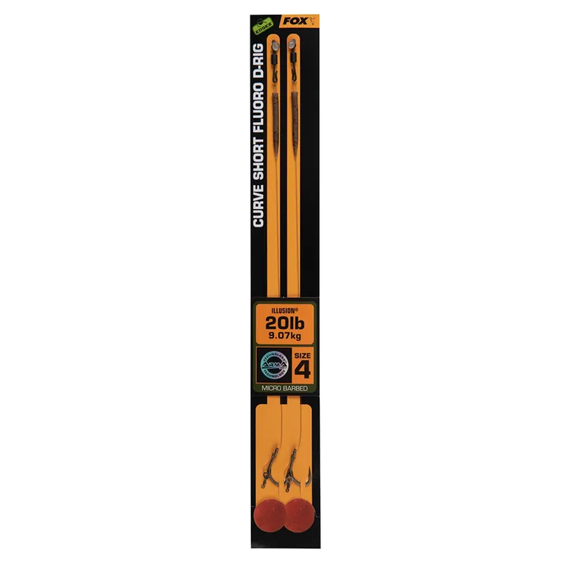 Fox Edges Curve Short Fluoro D-Rig Illusion x 2