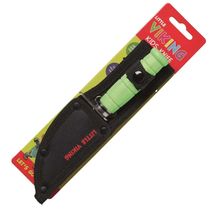 Kinetic Little Viking Kid Knife - Kindermesser Farbe: Green