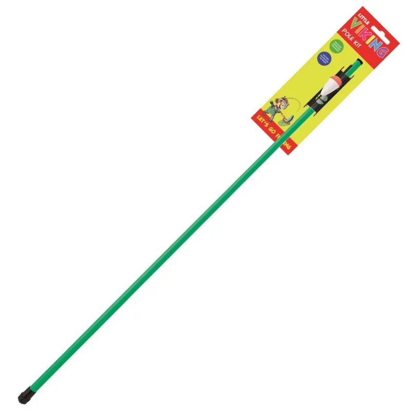 Kinetic Little Viking Pole Kit 3m - Kopfrute Farbe: Green