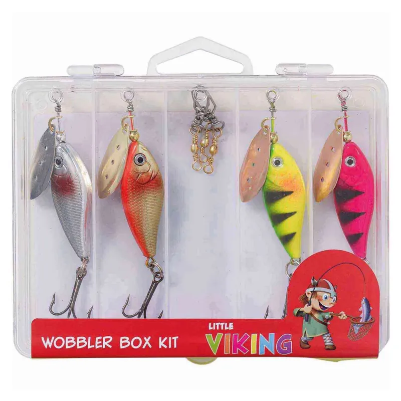 Kinetic Little Viking Wobbler Box Kit - Wobblerset