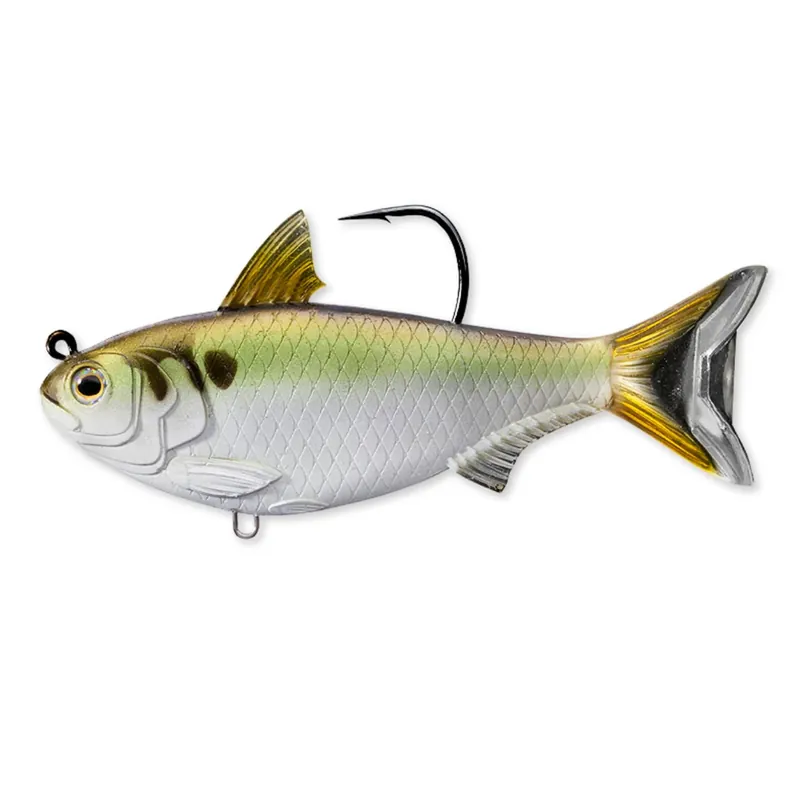 Live Target Gizzard Shad Swimbait - Gummifisch Farbe: Green/Bronze | Größe: 11,2cm - 28g