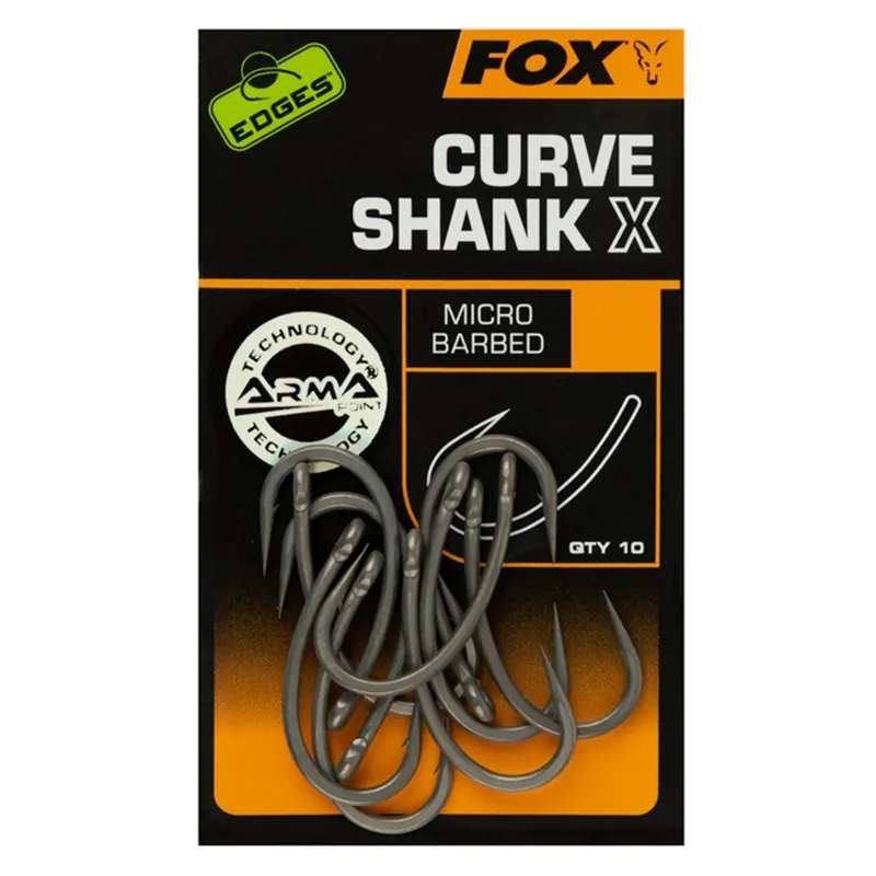 Fox Edges™ Curve Shank X - Karpfenhaken Größe: 4