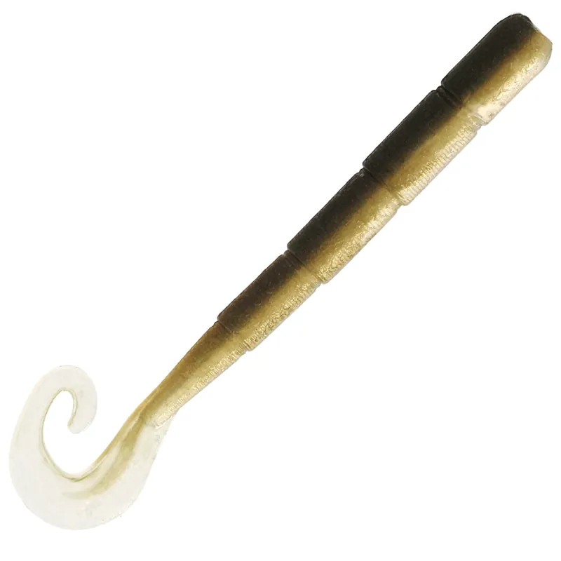 Westin Ned Worm Curltail - Wurm Farbe: Bass Hunter